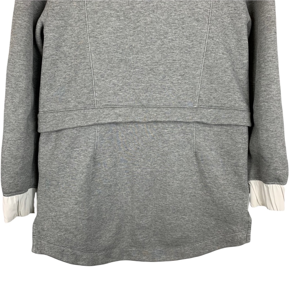 Lululemon Light as Warmth Jacket in Heathered Medium Grey / White - Picture 10 of 16
